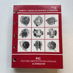 Pic-201 A&t Inc. 2001 Domestic Foreign And Industrial Alternators Catalog