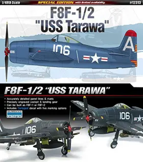 Academy Hobby Model Kits 634753052117 Scale Airplane And Jet 1/48 F8f-1/2 Tara
