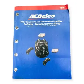 1a-91 Acdelco Vintage 1997 Electronic Ignition Switches Vacuum Controls Catalog