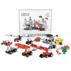 Acp1117000 Agco Massey Ferguson 12 Days Of Brick Farming Advent Set