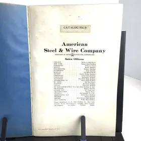 5087-10-34 American Steel And & Wire Company Electrical Cables Catalog Handbook 1934 #3