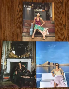 3-fall Anthropologie Catalogs-lot Of 3-spring Summer Fall 2005
