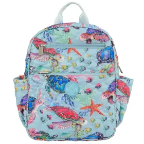 16015-und Anuschka Wanderlust Quilted Fabric Collection Womens Vegan Backpack