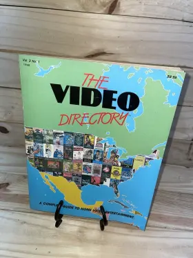 19166 Art Ad House Videophile Inch The Video Directory 1985 Vhs Guide Inc. Rare A27