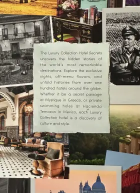 Assouline 9781614288879 The Luxury Collection Hotel Secrets #3
