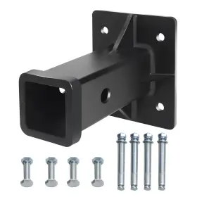 Agmt00010 Aurogsky Bolt On Receiver Hitch Wall Mount 2 Inch Opening Tube Lock Heavy D