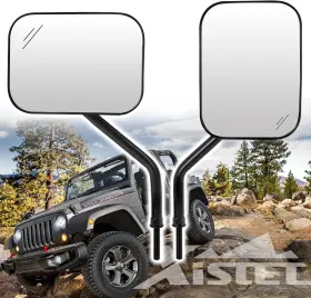 Xzrt002 Auto Parts Door Off Mirror Replacement For Jeep Wrangler Jk Cj Yj Jl And Unlimited Doorless S