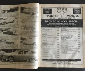 1989-autos Auto Trader Magazine-july 28 1989-autos/1983 And Older-southwest Pennsylvania #2