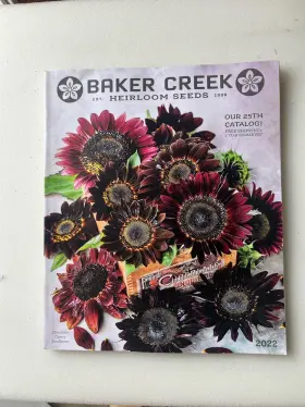 724-bcs1 Baker Creek 2022 Illustrated Seeds Catalog Booklet Home And Garden Plants
