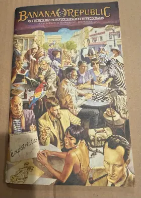 Scst0132 Banana Republic Illustrated Catalog No. 32 Summer 1987 Clothing And Travel Booklet
