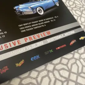 41st Barrett 3271 2012 Jackson Car Auction Exclusive Preview Catalog Scottsdale Az #3