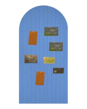 B0fb8p8fy7 Bencheat Foldable Bulletin Board 47x24 Inches 0.35 Inch Thick Felt Wall Tiles Large Cork Bo