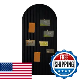 Bencheat B0fq3tkjy6 Foldable Bulletin Board 47x24 Inches 0.35 Inch Thick Felt Wall Tiles Large Cork Bo