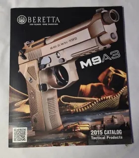 Arx-100 Beretta 2015 Magazine And Tactical Products Catalog With Fold-out Poster