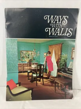 Wtk-1308 Borden Company Ways With Walls 1968 Wall-tex Brochure Vintage Litho Usa #3