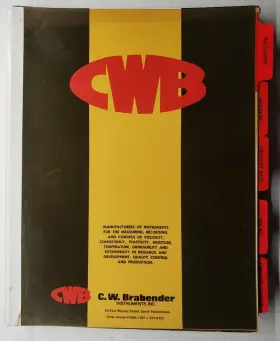 86357 C.w. Brabender Cwb Bulletin Brochure Catalog