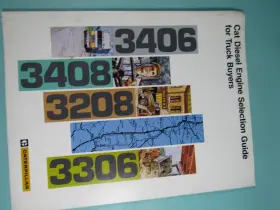 Ledt1018 Caterpillar Vintage Diesel Truck Engines Catalog 3208 3306 3406 3408