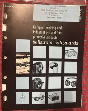 Lpc-1 Channel Lock Vintage Welding Tools Sellstrom Catalog Usa Excellent