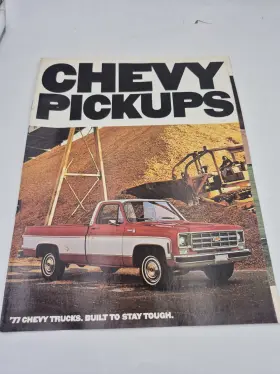 3422 Chevrolet 1977 Chevy Pickups Sales Brochure Catalog Original C10 C20 K10 K20