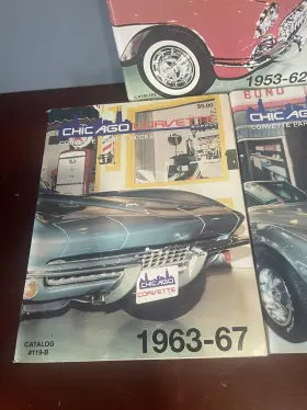 119-a Chicago Corvette Parts And Accessories Catalog 1953-1982 Lot Of 3 #3