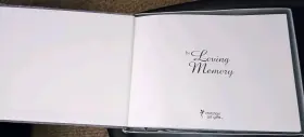 Christian Art 6006937085664 New Guest Book In Loving Memory For Funeral And Memorial Services. Nice Quality #2