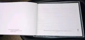 Christian Art 6006937085664 New Guest Book In Loving Memory For Funeral And Memorial Services. Nice Quality #3