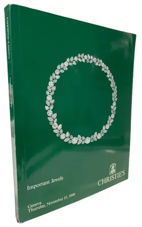 307p Christie S Geneva Important Jewels Auction Catalog 307 Pages Nov. 15 1990