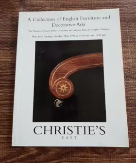 7895 Christies East Catalog 1996 English Furniture Decorative Art Morey Palmer