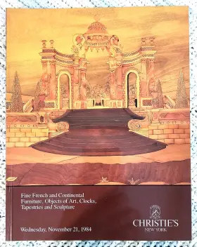 Christies #belanger-5774 November 1984 Auction Catalog Fine French And Continental Furniture Art