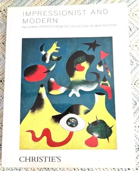 Christies Elio-2352 November 2010 Auction Catalog Impressionist And Modern #2352 Art