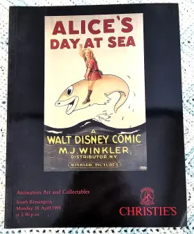 Christies #eph-6451 April 1994 Auction Catalog Animation Art And Collectables Eph-6451