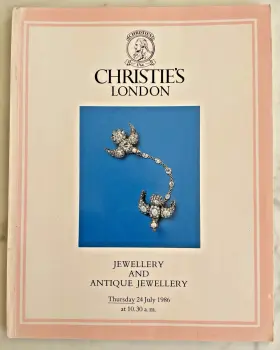 Christies Jamaica-3431-3437 Antique Jewels 1986 Carlo And Arthur Giuliano Vc&a Christian Ix