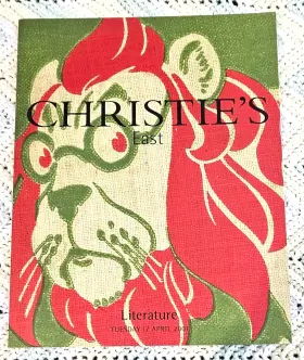 Christies #lion-8553 April 17th 2001 East Auction Catalog Literature Sale