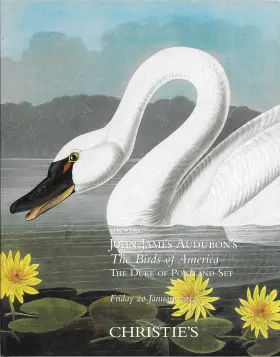 Bk154 Christies New York Audubons Birds Of America The Duke Portland Set 2012 Hb