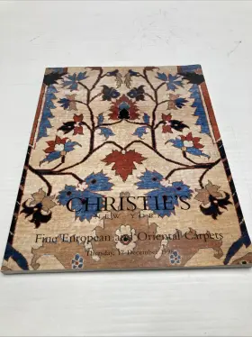 9018 Christys Christies Auction Catalogue-fine European Oriental Rugs Carpets Dec. 1998