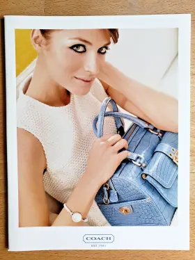 420b Coach Vintage 2005 Summer Catalog - Signature Purses Bags Wallets Leather Goods