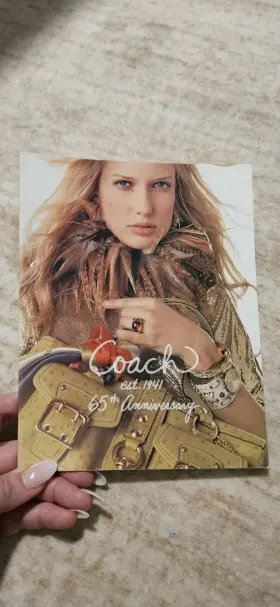 Didj46 Coach 65th Anniversary Illustrated Catalog Booklet Clothing And Fashion Mpn Didj4