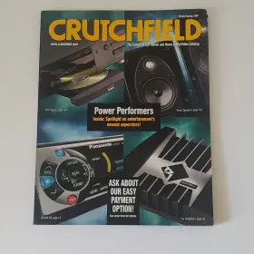 Crutchfield R2415 Vintage Illustrated Winter/spring 1999 Car Stereo And Audio Catalog