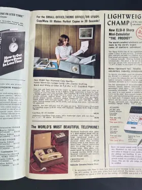 21st Day-timer Vintage 1972 Catalog Calendar Memos Business Anniversary #3