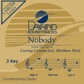 Daywind 614187100325 Nobody Accompaniment/performance Track Audio Cd May 16 2019