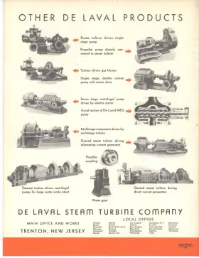 Bf100 De Laval 1937 Motor Mounted Pumps Catalog Trenton Nj Seattle Wa #3