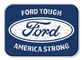 Desperate Enterprises 605279992010 Ford Strong Refrigerator Magnet - Funny Magnets For Off