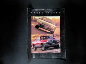 Dodge 74-385-94-a 1994 Cars And Trucks Full Line Sales Brochure Catalog Intrepid Ram Van
