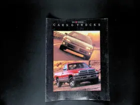 Dodge 78-383-9414 1994 1/2 Cars And Trucks Full Line Sales Brochure Catalog Intrepid Ram Van