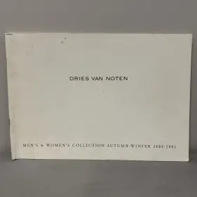 Dries Van Noten Aw00-01 Lookbook Catalog Very Rare Vintage 2000 2001