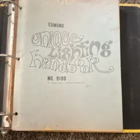 Edmund 9100 Unique Lighting Handbook No. 1969 English Catalog Booklet