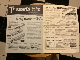 9065 Edmund Scientic Co. 9055 Rare Vintage 1963 Telescopes You Can Build Scientific No. #2