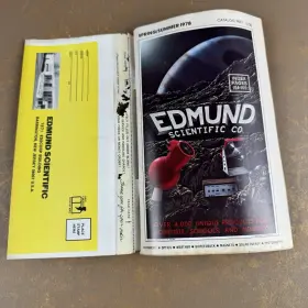 7877 Edmund Scientific Vtg 1978 Catalog Spring Summer Astronomy Optics Weather