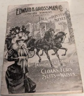 1889-90 Edward B. Grossman & Co. And Catalog 40pg Fantastic Graphics Chicago Ill