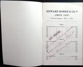 No24 Edward Rorke & Co And Price List Of Lamps Catalogue No. 24 22 Pages #3